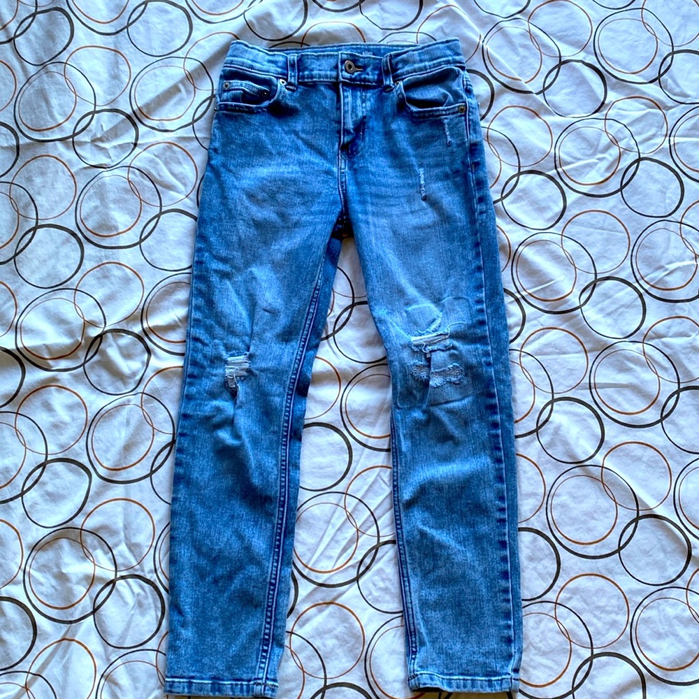 🌟5/$15 Boys EUC: WONDER NATION: Reinforced distressed Jeans- Size 10